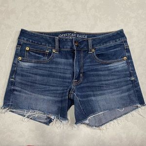 AE Denim Shortie Short